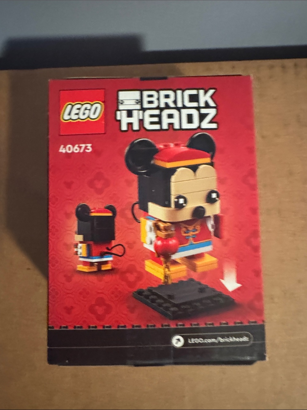 LEGO BrickHeadz Mickey Mouse Spring Festival Red & Black - Picture 2 of 4